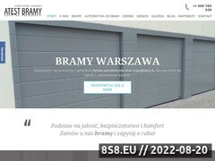 Miniaturka atest-bramy.pl (Sprzedaż i montaż bram garażowych w Warszawie)
