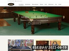 Miniaturka strony Stoy bilardowe, dart - Atika.com.pl