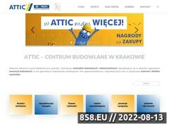 Miniaturka attic.pl (Skład budowlany w Małopolsce)
