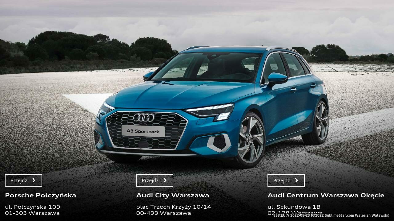 Zrzut ekranu Audi Auto Viva
