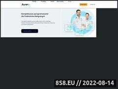 Miniaturka aurero.com (Oprogramowanie medyczne)