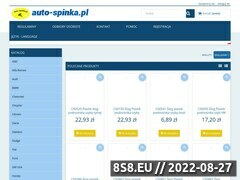 Miniaturka www.auto-spinka.pl (AUTO-SPINKA.PL - SPINKI SAMOCHODOWE)