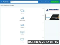 Miniaturka autoline.com.pl (Autoline - używane samochody ciężarowe oraz maszyny)