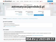 Miniaturka domeny www.automatyzacjaprodukcji.pl
