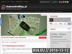 Miniaturka domeny automotiveblog.pl