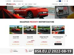 Miniaturka autoprezent.pl (Przejażdżki sportowymi samochodami)