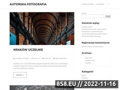 Miniaturka domeny www.autorskafotografia.pl