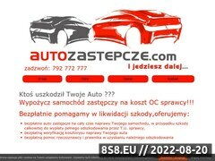 Miniaturka domeny www.autozastepcze.com