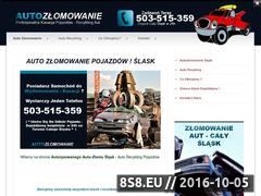 Miniaturka www.autozlomowanie-kasacja.3-2-1.pl (Auto-Złom Śląsk - Stacja Demontażu Pojazdów)