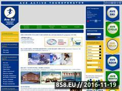 Miniaturka aveski.pl (Organizator wczasów narciarskich AVE SKI)
