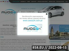 Miniaturka www.awos24.pl (Wypożyczalnia samochodów Pyrzowice)