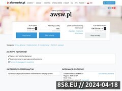 Miniaturka awsw.pl (Akademia Wschodnich Sztuk Walki w Łodzi)