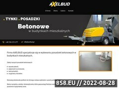 Miniaturka domeny www.axelbud.pl