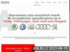 Miniaturka azauto.com.pl (Skoda serwis)