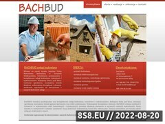 Miniaturka domeny www.bachbud.pl