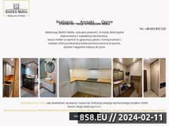 Miniaturka www.bakks-meble.pl (Meble na wymiar - kuchnie, szafy i garderoba)