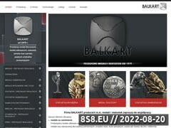 Miniaturka strony BALKART producent artykuw promocyjnych i reklamowych