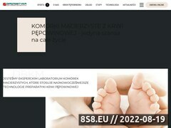 Miniaturka www.bank.diag.pl (<strong>pobieranie</strong> krwi pępowinowej)