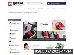 Miniaturka www.barja.pl (Pantofle góralskie - <strong>hurtownia obuwia</strong> regionalnego)