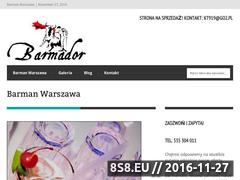 Miniaturka domeny barmanwarszawa.pl