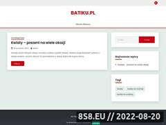 Miniaturka domeny batiku.pl