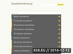 Miniaturka domeny bazarlazienkowy.pl