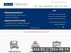 Miniaturka www.bbias.com.pl (Analizy statystyczne ankiet Rzeszów)