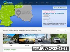Miniaturka www.beatabus.pl (Szukasz transportu do Niemiec?)