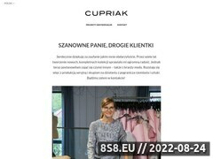 Miniaturka beatacupriak.pl (Sklep internetowy z modą damską)