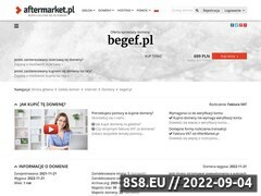 Miniaturka strony BeGeF Malbork. Produkcja drkw, przegubw, kocwek drkw.