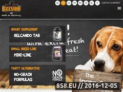 Miniaturka strony BELCANDO - profesjonalna karma dla psów