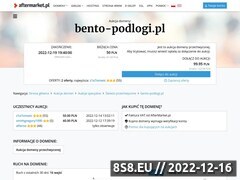 Miniaturka domeny bento-podlogi.pl