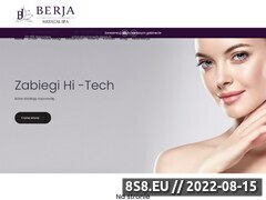Miniaturka www.berjamedicalspa.pl (Pełen zakres usług kosmetycznych)