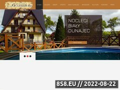 Miniaturka www.bernadeta.eu (Zakopane pokoje, Biały Dunajec noclegi - DW Bernadeta)