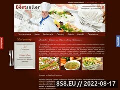 Miniaturka www.best-seller.waw.pl (Możliwość zamówienie jedzenia na terenie Warszaw)