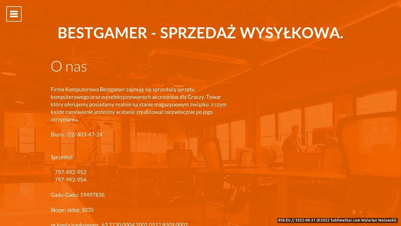 Bestgamer - sklep dla graczy (strona bestgamer.pl - Bestgamer.pl)