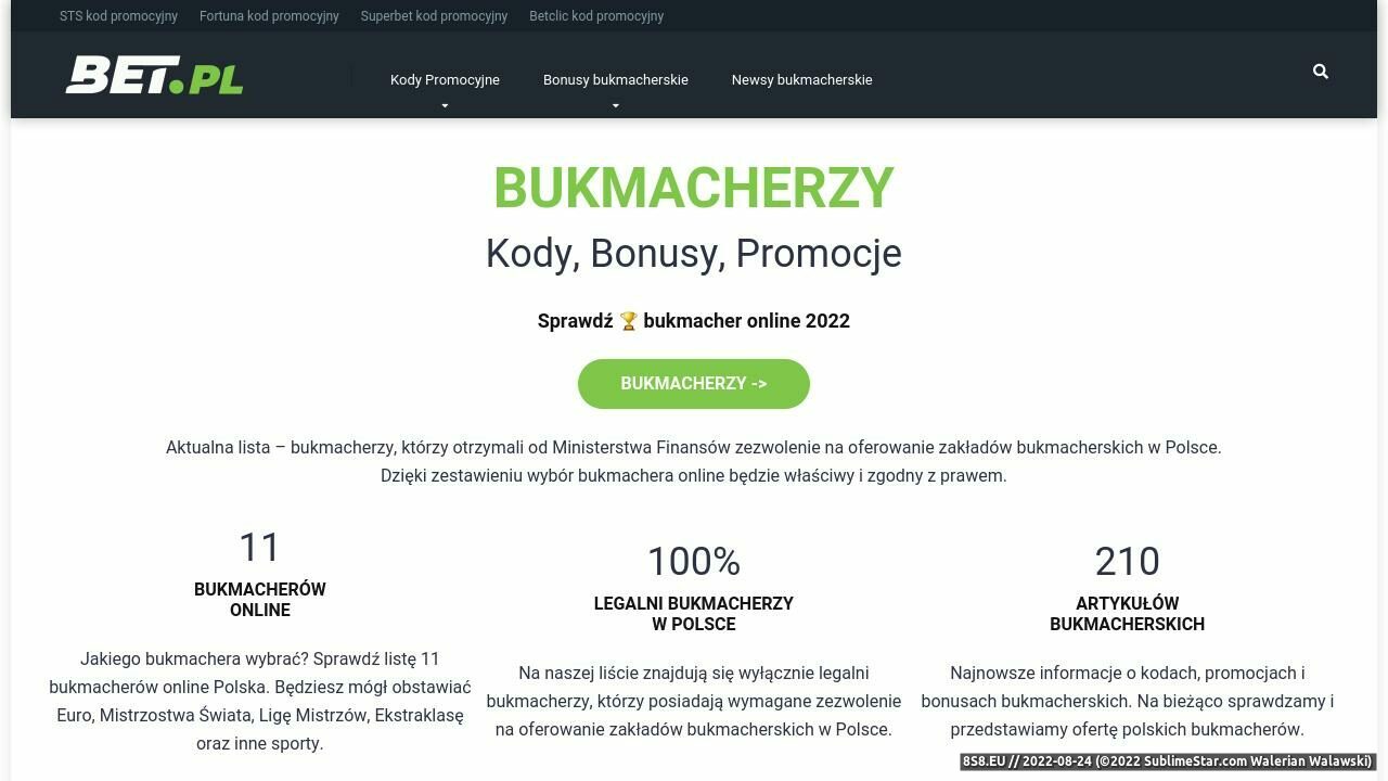 Typy Bukmacherskie (strona www.bet.pl - Profesjonalne typy)