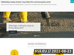 Miniaturka domeny betonex.com.pl