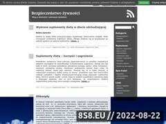 Miniaturka domeny bezpieczenstwo-zywnosci.pl