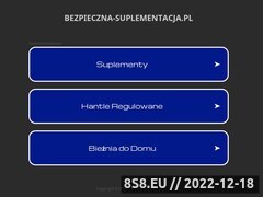 Miniaturka domeny www.bezpieczna-suplementacja.pl