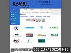 Miniaturka strony Biuro Handlowe Kamet - projektory i urzdzenia do pomiarw, narzdzia