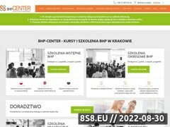 Miniaturka domeny www.bhp-center.com.pl