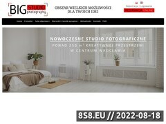Miniaturka bigstudio.pl (Wynajem studia fotograficznego oraz sesje zdjęciowe)