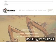 Miniaturka bijak-gb.com (Sprzedaż części do maszyn budowlanych)