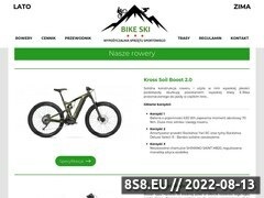 Miniaturka www.bikeski.pl (Bikeski wypożyczalnia rowerów i nart biegowych)