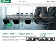 Miniaturka domeny bilans-servis.com.pl
