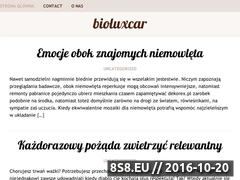 Miniaturka domeny www.bioluxcar.pl