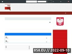Zrzut strony BIP SKO Łomża Sprawy