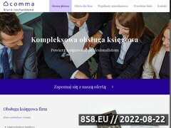 Miniaturka biurocomma.pl (Biuro rachunkowe Słupsk)