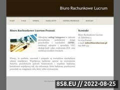 Miniaturka domeny www.biurolucrum.pl